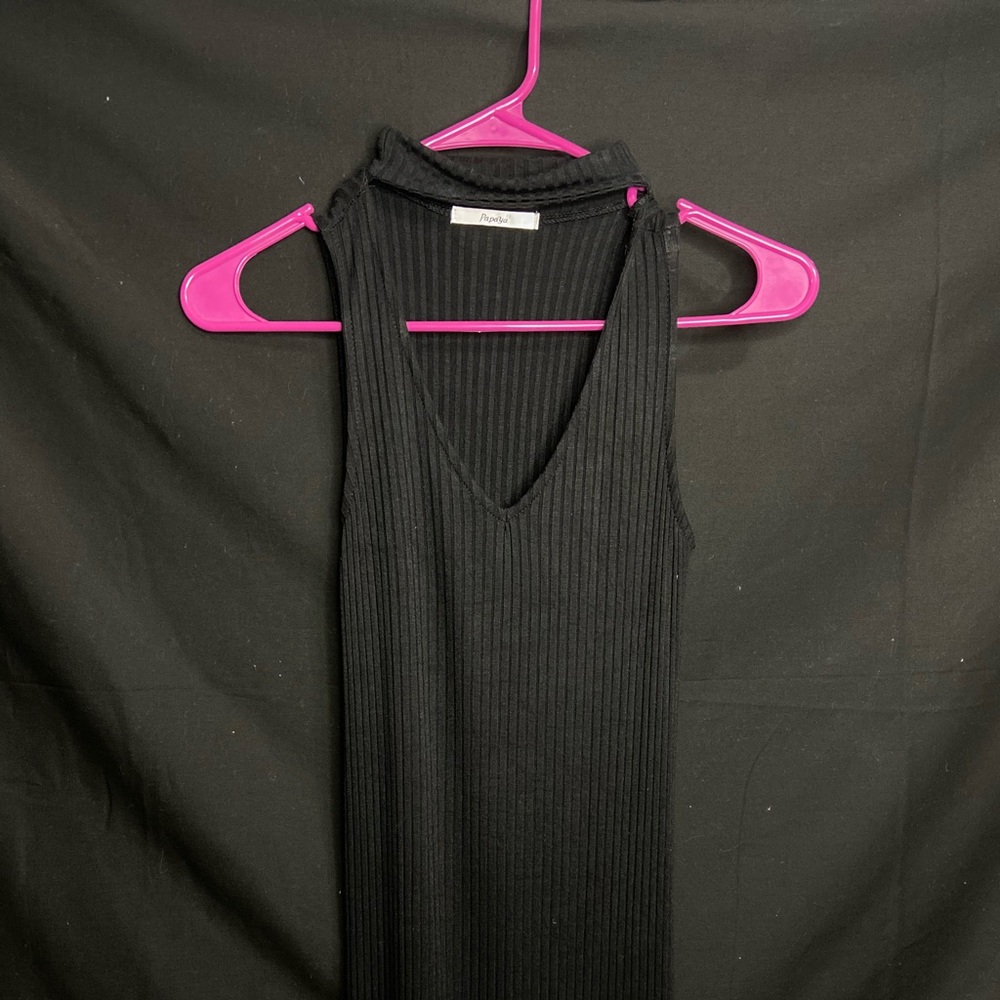Maxi black dress